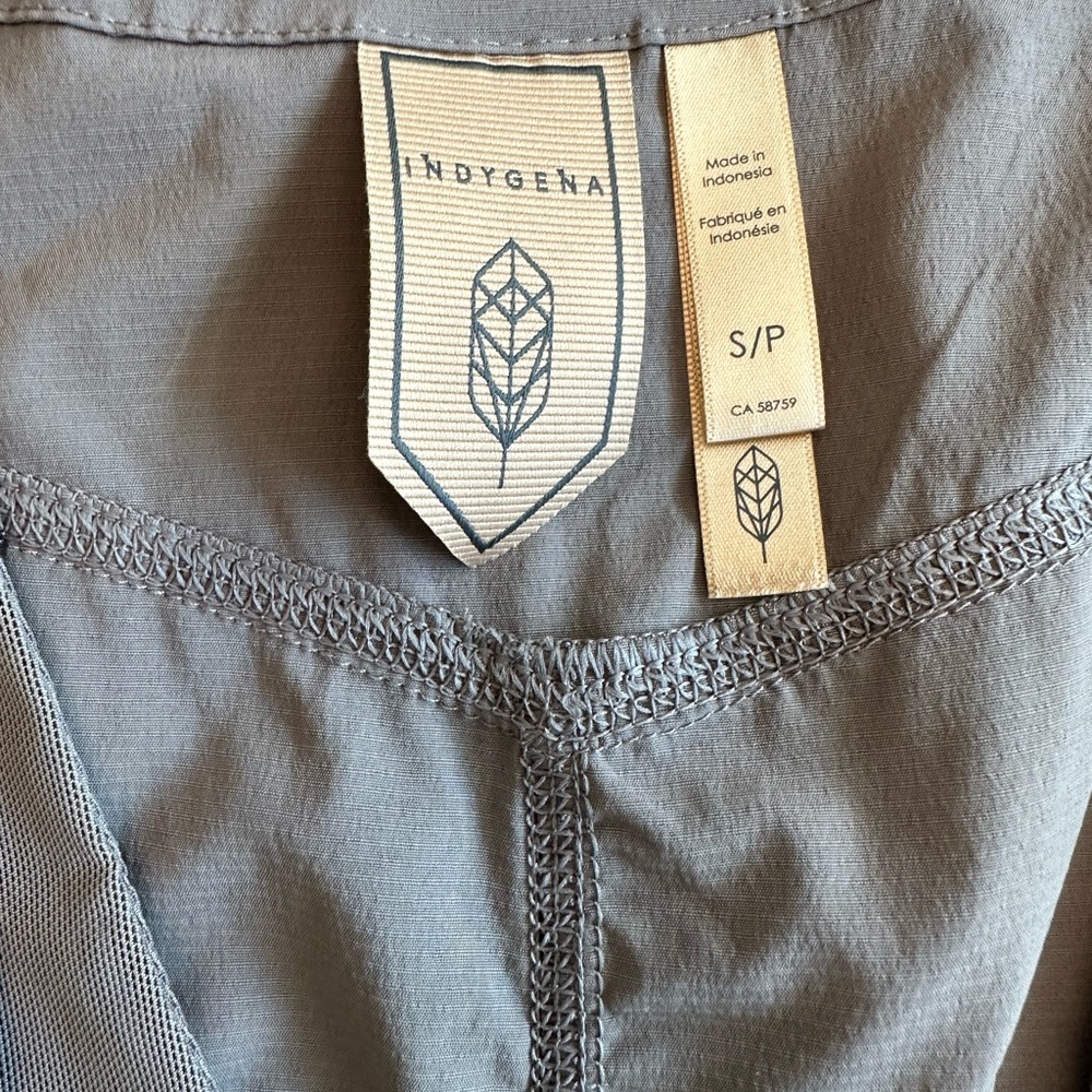 Indygena Liike Dress Size Small color grayish/taupe - Picture 3 of 10